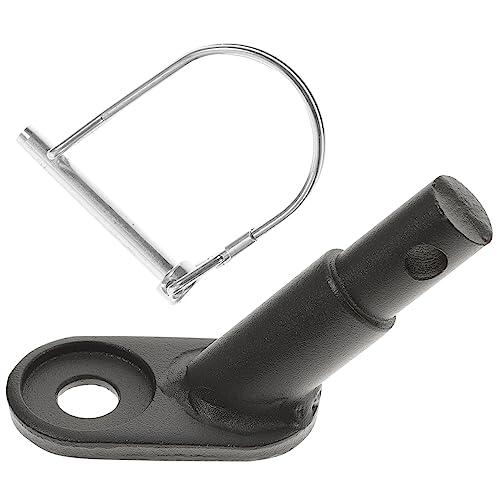 Happyyami Enganche de Remolque portón Accesorio para Remolque Equipo Freno Auto Accesorios Remolque Bicicleta Remolque para Bicicleta acoplador de Enganche para Remolque de Bicicleta Black