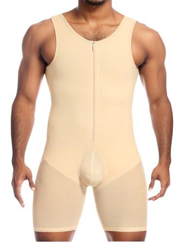 DownLTL Fajas Reductoras Shapewear Hombre Moldeadora Body Shaper Abdomen Compresión de Cuerpo Calzoncillos Pantalones