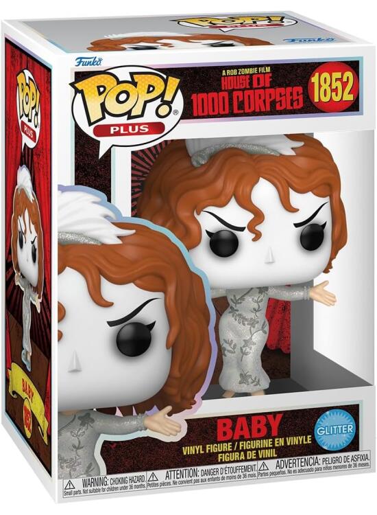 Funko Pop! Plus: House of A Thousand Corpses – Baby (Glitter) - Figura de Vinilo- Coleccionable - Idea de Regalo - Mercancia Oficial - Juguetes para Niños y Adultos