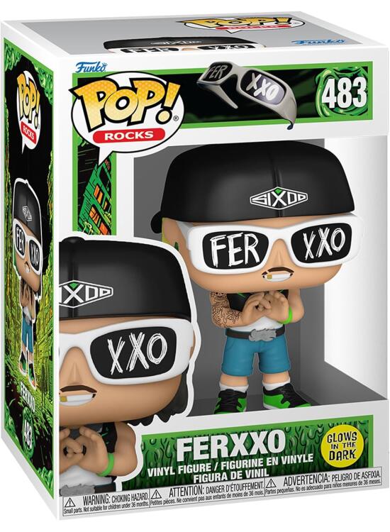 Funko Pop! Rocks: Feid - Figura de Vinilo Coleccionable - Idea de Regalo - Mercancía Oficial - Juguetes para niños y Adultos - Figura Modelo para coleccionistas y exhibición