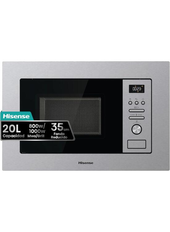 La Integración Inteligente: Análisis del Microondas Hisense BIM320G41X