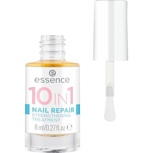 Essence Cosmetics Tratamiento Fortalecedor Reparador 10In1, Dar Volumen, Tonificar, Suavizar, Brillante, Translúcido, 8 ml