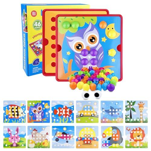 Estimulación Temprana y Creatividad: Análisis del Juego de Mosaicos Legpador para Niños