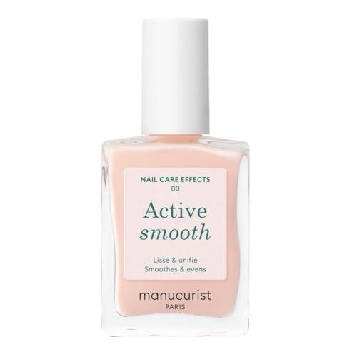 Manucurist Active Smooth 00 - Esmalte Uñas Tratamiento Uñas Reparador - Pintauñas Trasparente Nude Rosa - Endurecedor Uñas - Fortalecedor Uñas - Endurecedor Uñas - Regalo Originales Para Mujer