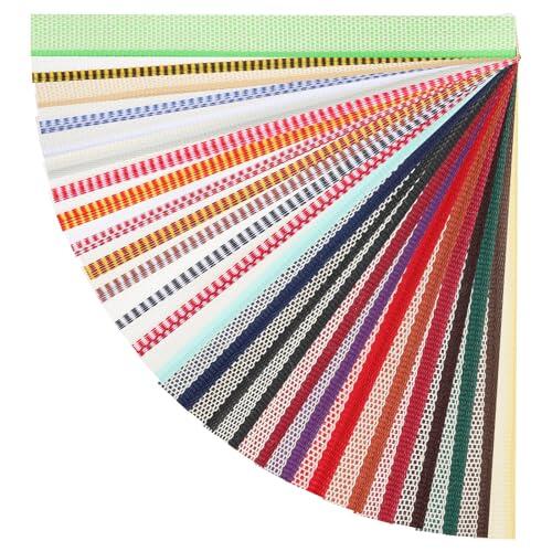 PATIKIL Cinta de encuadernación de lino de 12", paquete de 26 cintas de reparación de encuadernación de tela para encuadernación de libros, artes de encuadernación de libros, 26 colores