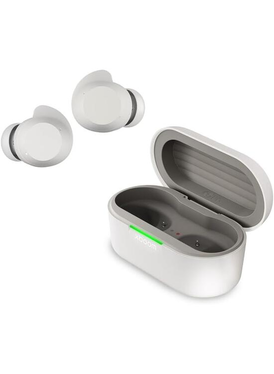 LG,xboom Buds, Auriculares Inalámbricos, Cancelación de Ruido, Cascos inalambricos Bluetooth, Auriculares inalambricos,Auriculares Bluetooth, Blanco