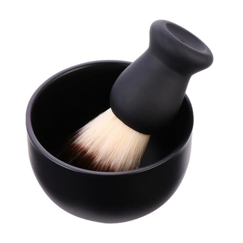 TOVINANNA 2piezas Para Hombre Con Cepillo y Tazón De Jabón Kit De Cuidado De Para Día Del y San Valentín