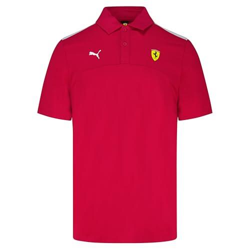 PUMA Scuderia Ferrari F1 Polo Clásico para Hombre - Rojo - Talla L