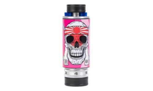 Genérico Granada de Detonación Saigo Defense Kamikaze XL, Rosa, 13,6 cm, 6 Cartuchos de Fogueo 9mm, para Entrenamiento y Airsoft