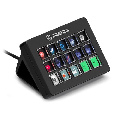 Elgato Stream Deck Scissor Keys, controlador de flujo