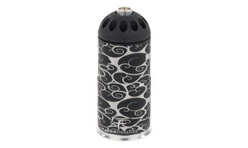 Genérico Granada de Airsoft Gyorai Gas 40mm Negra – Capacidad de 120BBs, Construcción Metálica Duradera, Compatible con Lanzagranadas de 40 mm Saigo Defense
