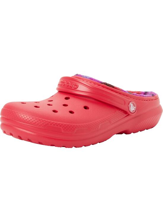 Crocs Classic Lined Bold Check Clog K, Zuecos Unisex niños