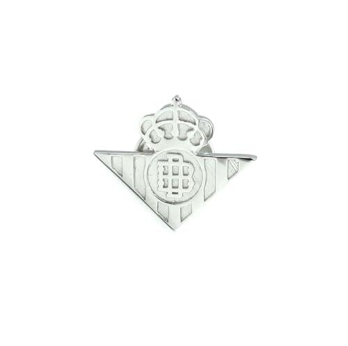 Pin Oficial plata escudo Real Betis