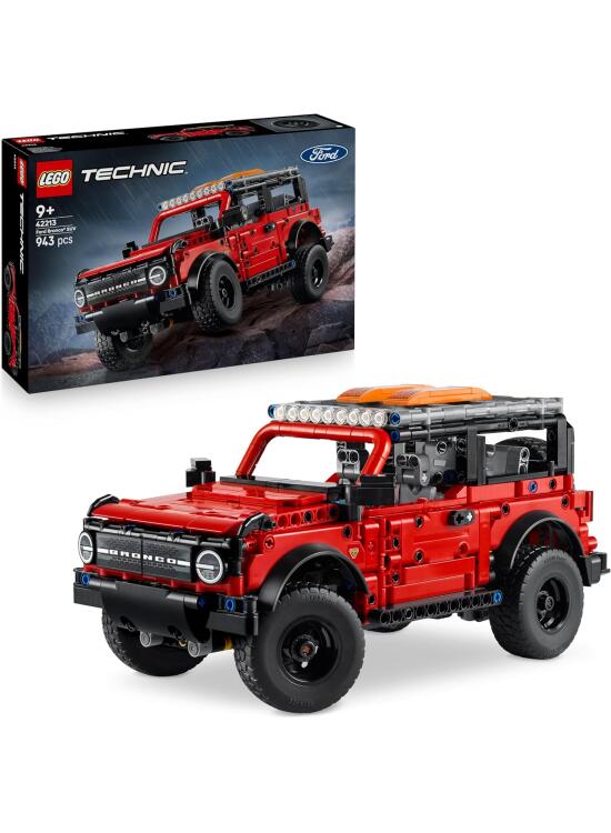 Construcción Detallada: El Modelo LEGO Technic Ford Bronco