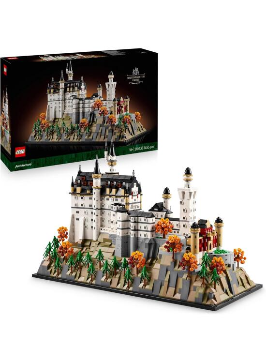 Explorando la Maqueta LEGO Architecture del Castillo de Neuschwanstein