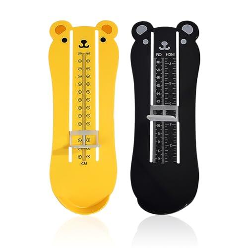 OVDGWC 2 Piezas De Herramienta De Medición De Tamaño De Zapato Para Niños, Creative Bär -Kinder -Schwerer, Herramienta De Medición De Tamaño Infantil, Instrumento De Medición Para Niños