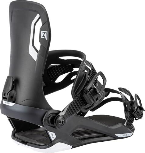 Nitro Unisex – Adulto Talent Binding Snowboard Bind, Ultra Black, L