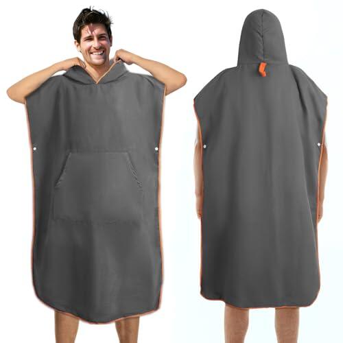 Jokisa Poncho de natación para Hombre y Mujer