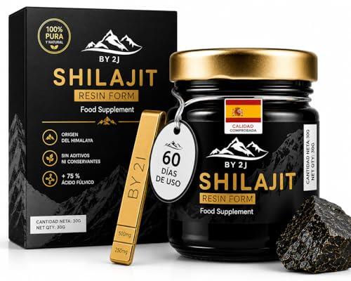 Shilajit Resina Pura Himalaya, Alta Concentración, Suplemento Natural, Energía, Vitalidad, Testosterona, Hombre, Detox, Adaptógeno, Premium, Biohacking, Mental Clarity, Sin Aditivos, Rendimiento