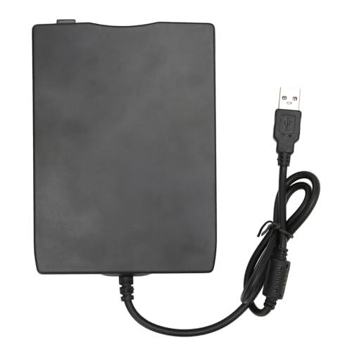 Ejoyous Lector de disquetes, unidad de disquete externa USB de 3.5 pulgadas, 1.44 MB/2 HD, compatible con XP Vista 2000/7/10