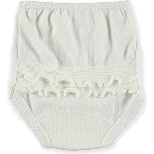 BABIDU Conjunto de ropa interior para niña, beige, 3 años