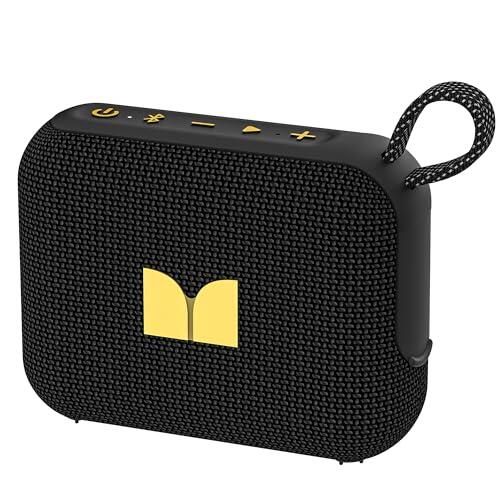 Monster Altavoz Bluetooth portátil, IPX7 impermeable, Bluetooth 6.0, tiempo de reproducción de 20 horas, altavoz inalámbrico verdadero, potente sonido estéreo, altavoz para el hogar, exteriores y