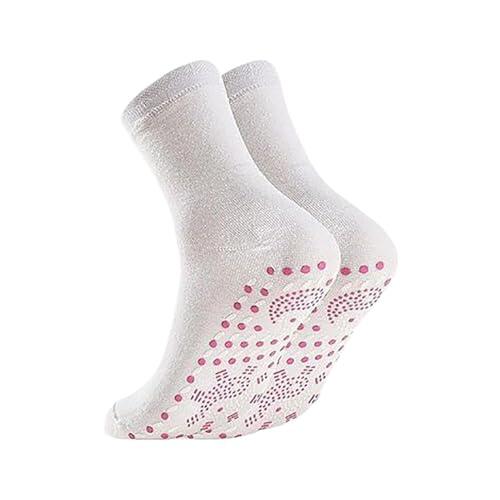 Calcetines sanitarios adelgazantes, calcetines calentados | Calcetines térmicos de 1 par | Calcetines calientes para el pie, calcetines de masaje para el pie que absorben el sudor para el frío