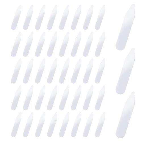 Insertos De Cuello De Camisa De 40 Piezas, Soporte De Cuello De Camisa Simple Y Creativo, Soporte De Camisa Para Hombres, Palo De Cuello Conveniente De Plástico, Accesorios De Cuello De Camisa.