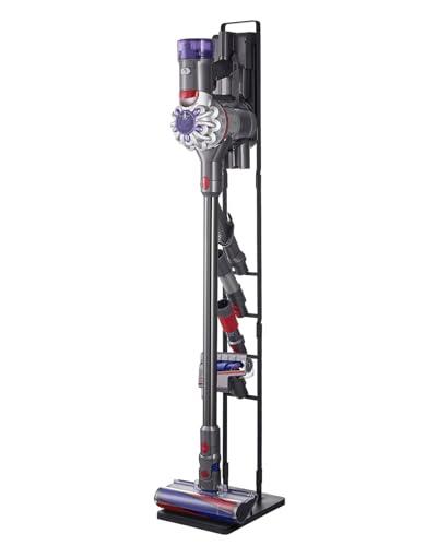 VEVOR Soporte de Aspiradora 1270 mm Compatible con Dyson V6 V7 V8 V10 V11 V15 Soporte Estable para Aspiradora con 4 Ganchos para Aspiradoras Verticales Dyson DC30 DC31 DC34 DC35 DC58 DC59 DC62 D74