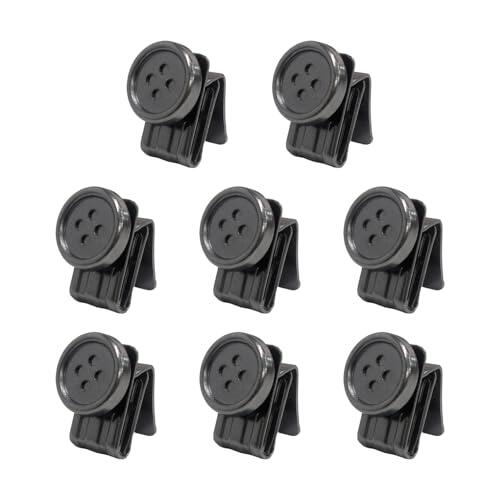 HDGSAFD 8 Piezas De Botones De Correa, Botones para Hombres, Botones De Costura, Botones Elees Y Simples, Accesorios De Ropa.