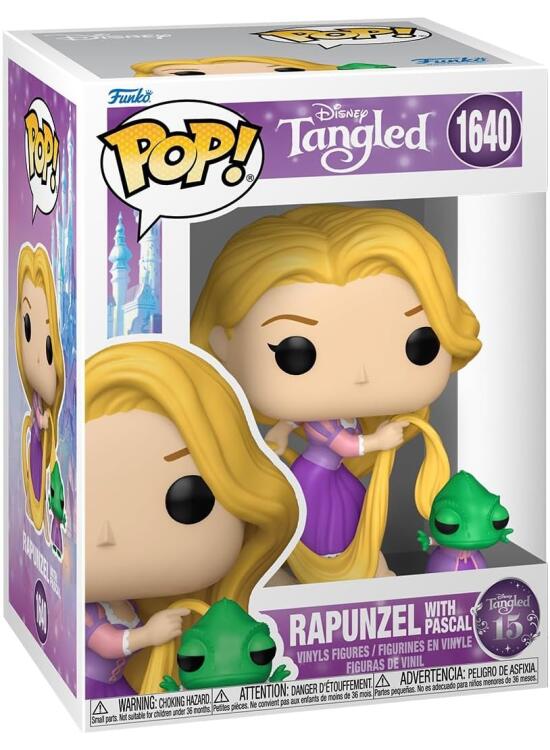 Funko Pop! & Buddy Disney: Tangled - Rapunzel & Pascal - Enredados - Figura de Vinilo Coleccionable - Idea de Regalo - Mercancia Oficial - Juguetes para Niños y Adultos - Cartoon Fans