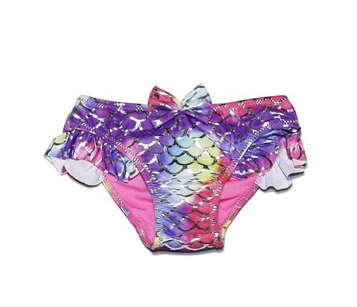 OcenaSun10 Bañador Parte de Abajo de Niña con Volante Estampada Multicolor (Edad 6-7 Años, Talla Regular, Multicolor)