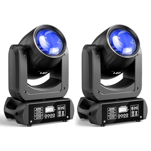 Iluminación Profesional para Escenarios: Análisis del Paquete de Cabezas Móviles LED 150W