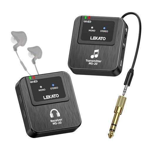 Libertad en el escenario: Análisis del sistema IEM inalámbrico LEKATO 2.4G