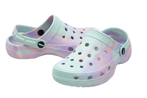 2SHOE Zuecos Niños Transpirables - Clogs Chanclas de Playa Antideslizantes, Sandalias de Goma Cómodas y Ligeras para Piscina, Jardín y Verano - Tallas 35-36