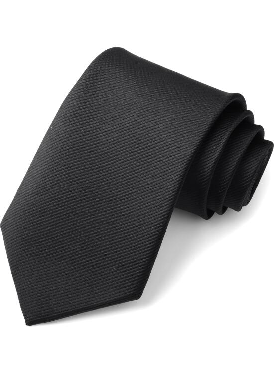 Corbata formal de color liso para hombre, 8 cm