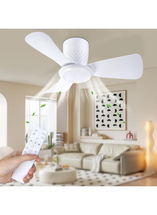 Análisis Objetivo: Ventilador de Techo con Iluminación LED y Motor DC