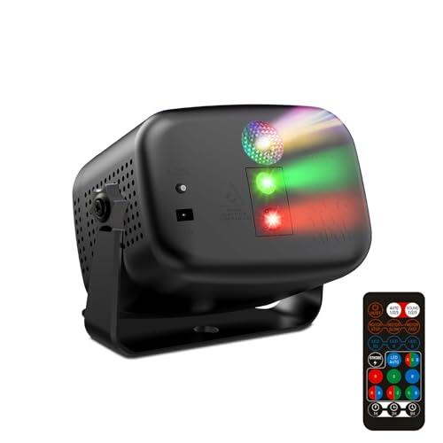Ilumina tus eventos: Análisis completo de la Mini Disco Light RGB con control remoto
