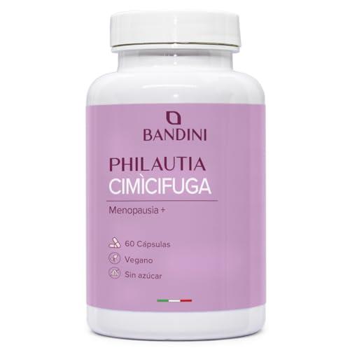 Bandini® Cimicífuga Negra, Trébol Rojo y Salvia - 60 Cápsulas - Complejo Natural con 200mg de Red Clover, 100mg de Salvia y 80 mg de Cohosh Negro - Favorece el Equilibrio Diario - Cimicifuga racemosa