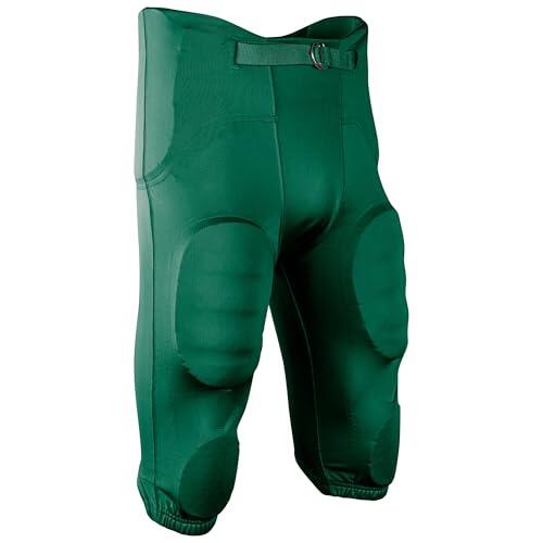 Champro Terminator 3 - Pantalones de fútbol Integrados para niño, Color Verde Bosque
