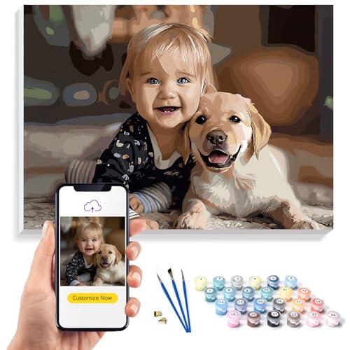 Convierte tus recuerdos favoritos en arte con la Pintura por Números Personalizada