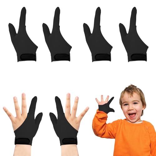 4 unidades de guantes de compresión para niños que dejan de chupar los pulgares para niños de 5 a 13 años. (#7)