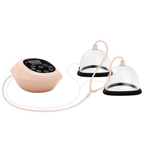Buhelyc Masajeador eléctrico de Senos Estimulador De Aumento De Pecho Máquina de Aumento de Pecho Copa Masajeadora de Senos para Mujer para Belleza para Mujer para el Crecimiento de los Senos