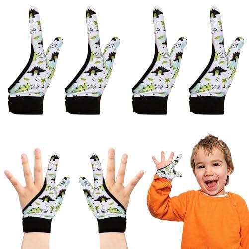 4 guantes de compresión para masticar para niños de 5 a 13 años (#3)
