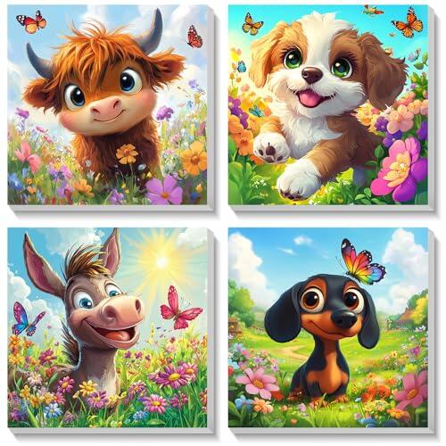 El arte de pintar por números: una guía completa sobre el kit Bowetile de animales