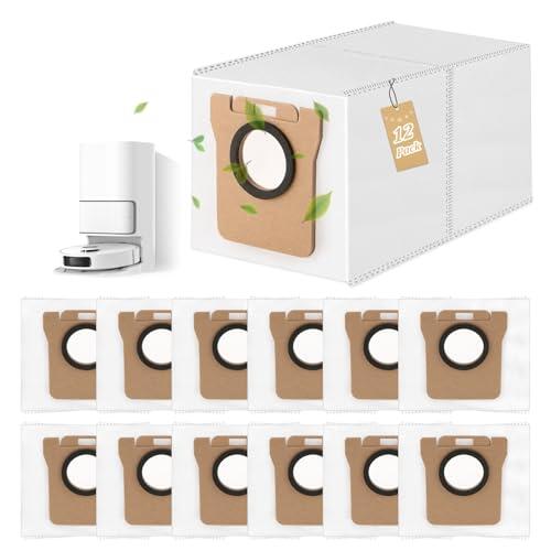 12 Pack Bolsas de Polvo para Dreame L10s Ultra / L10 Ultra/L20 Ultra Bolsas de Aspiradora para Xiaomi X10+ / X20+ Bolsas de Vacio Respuesto para Aspiradora Replacement Repuesto 2.5L