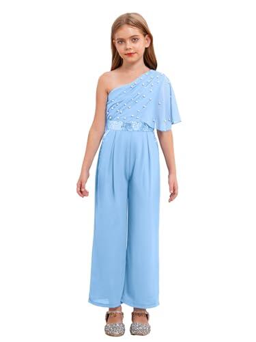 Elegancia en Azul Claro: Un Mono Sofisticado para Celebraciones