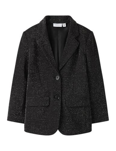 NAME IT Nkfrading Blazer, Negro, 146 para Niñas