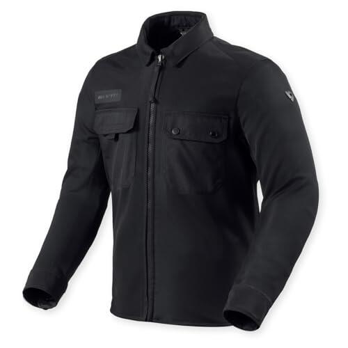 REV'IT! Revit Tracer Air 3 Camicia da moto, nero, XL