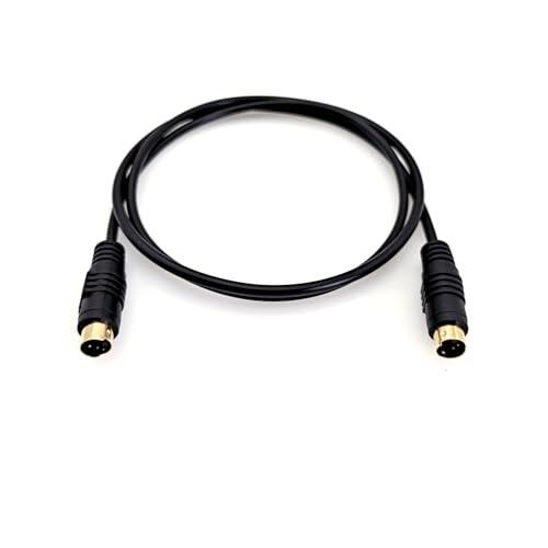 Conecta tus equipos clásicos con máxima fidelidad gracias al cable S-Video JZK de 1 metro